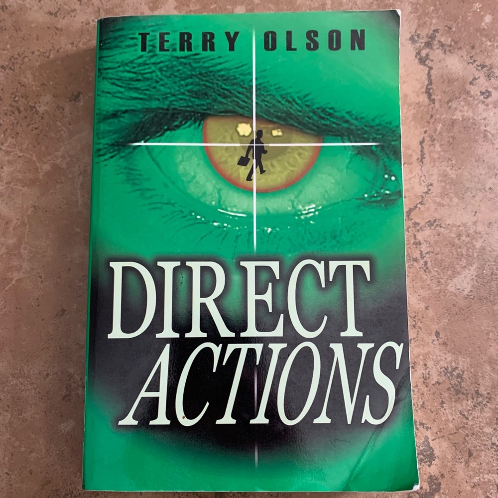 Direct Actions 2005 first edition book signed inscribed by author Terry Olson